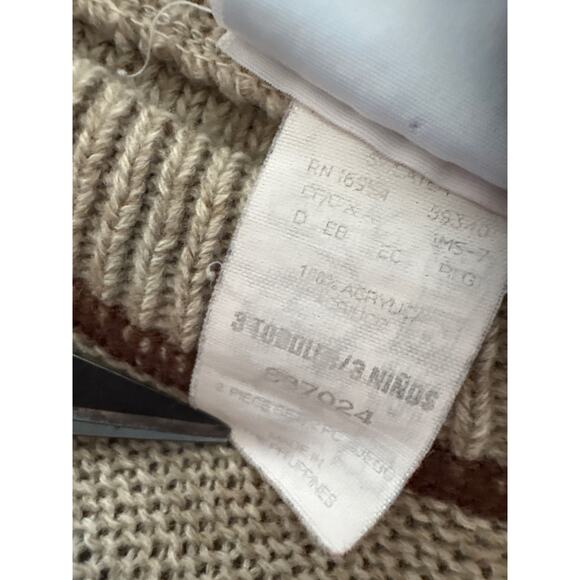 Vintage Dog Graphic Knit Sweater Toddler 3T Cozy Fair Isle Preppy Pullover - Picture 6 of 7